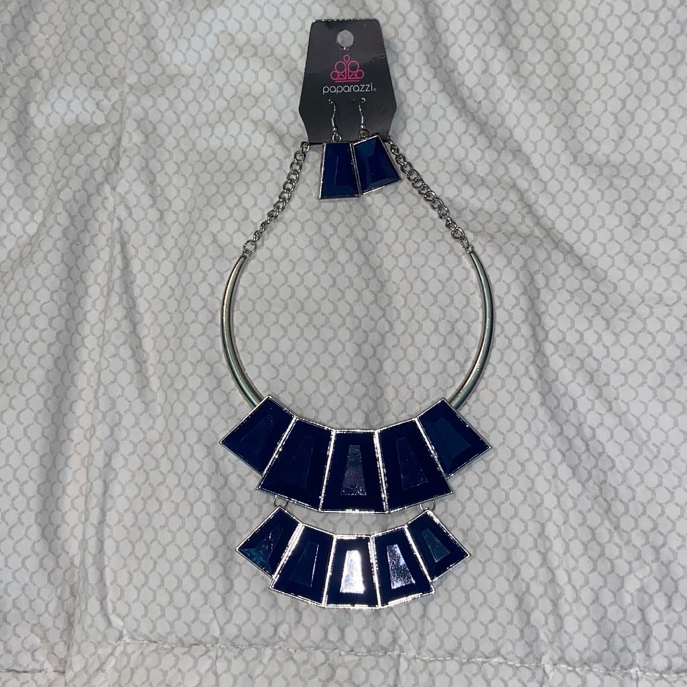 Paparazzi Necklace and Earrings
